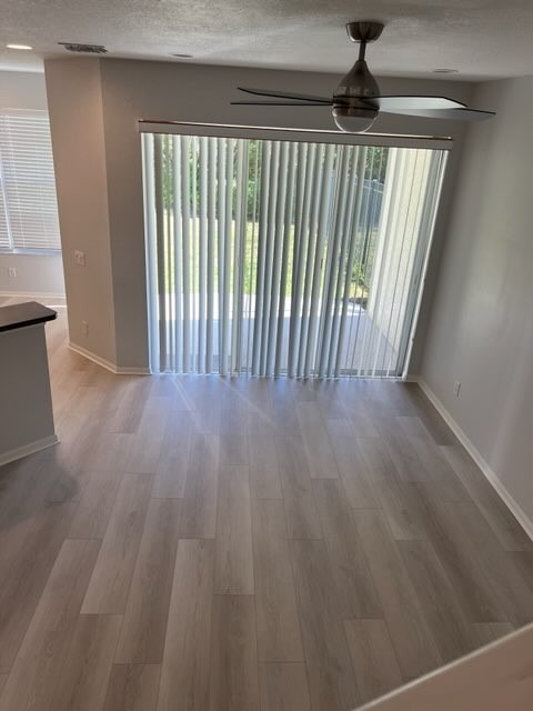 Living room cleaned and vacuumed after professional house cleaning in Wesley Chapel