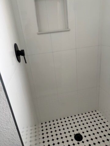 Sparkling clean shower after professional house cleaning in Wesley Chapel
