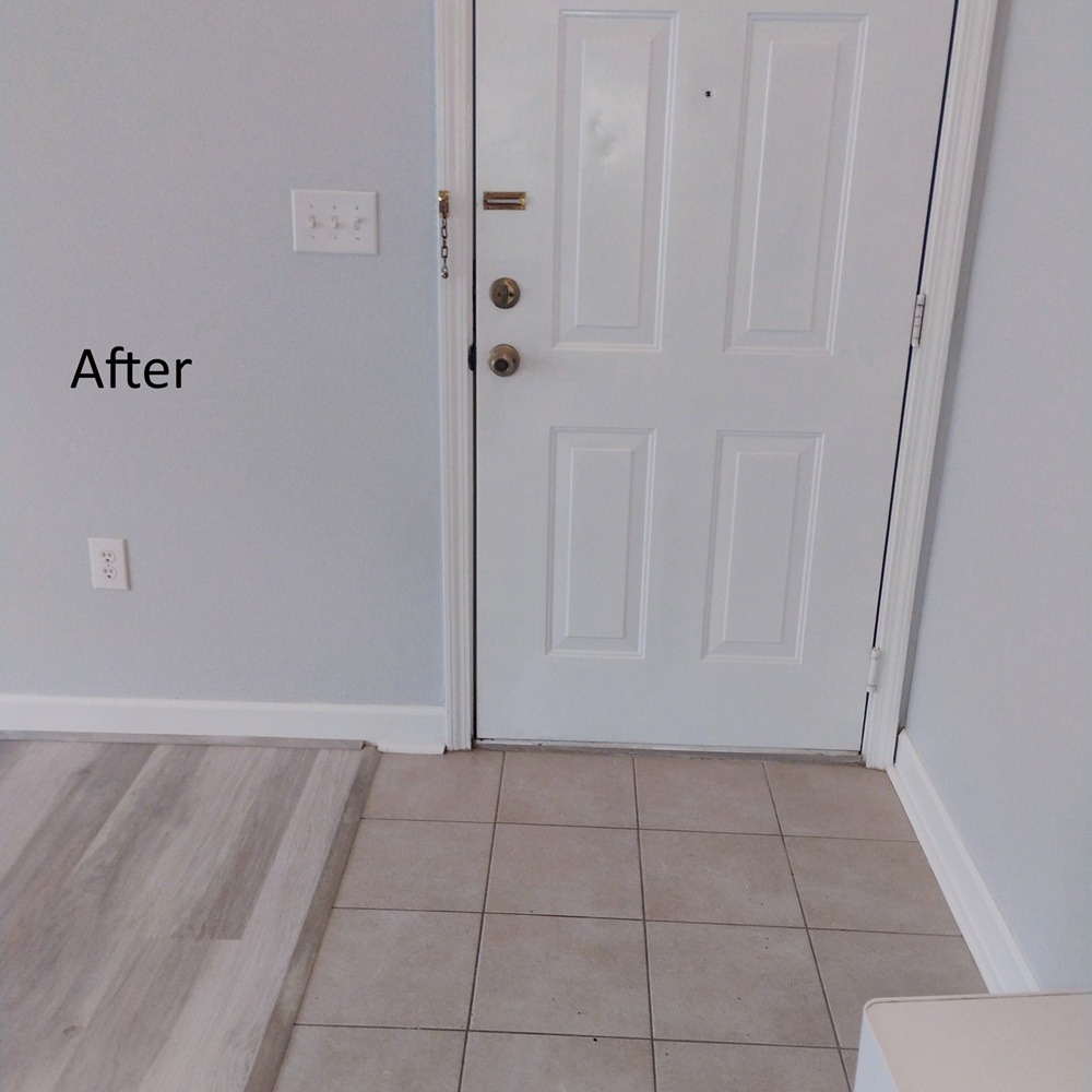 Clean entryway after move out cleaning in Tampa, FL