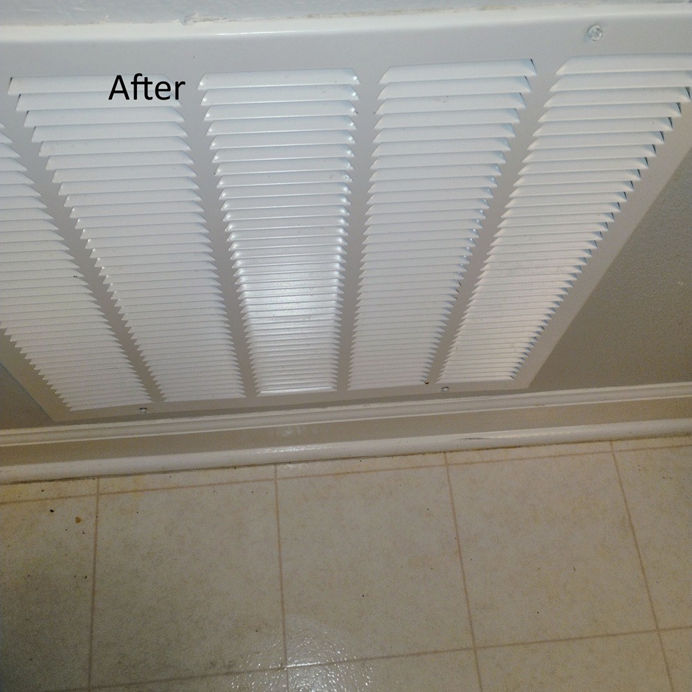 Clean vent cover after move out cleaning in Tampa, FL